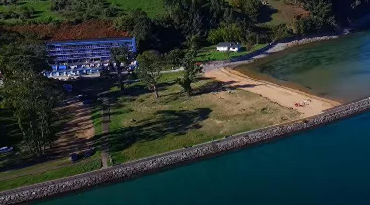 Playa Del Puntal I Villaviciosa Primera Linea Playa Екстериор снимка